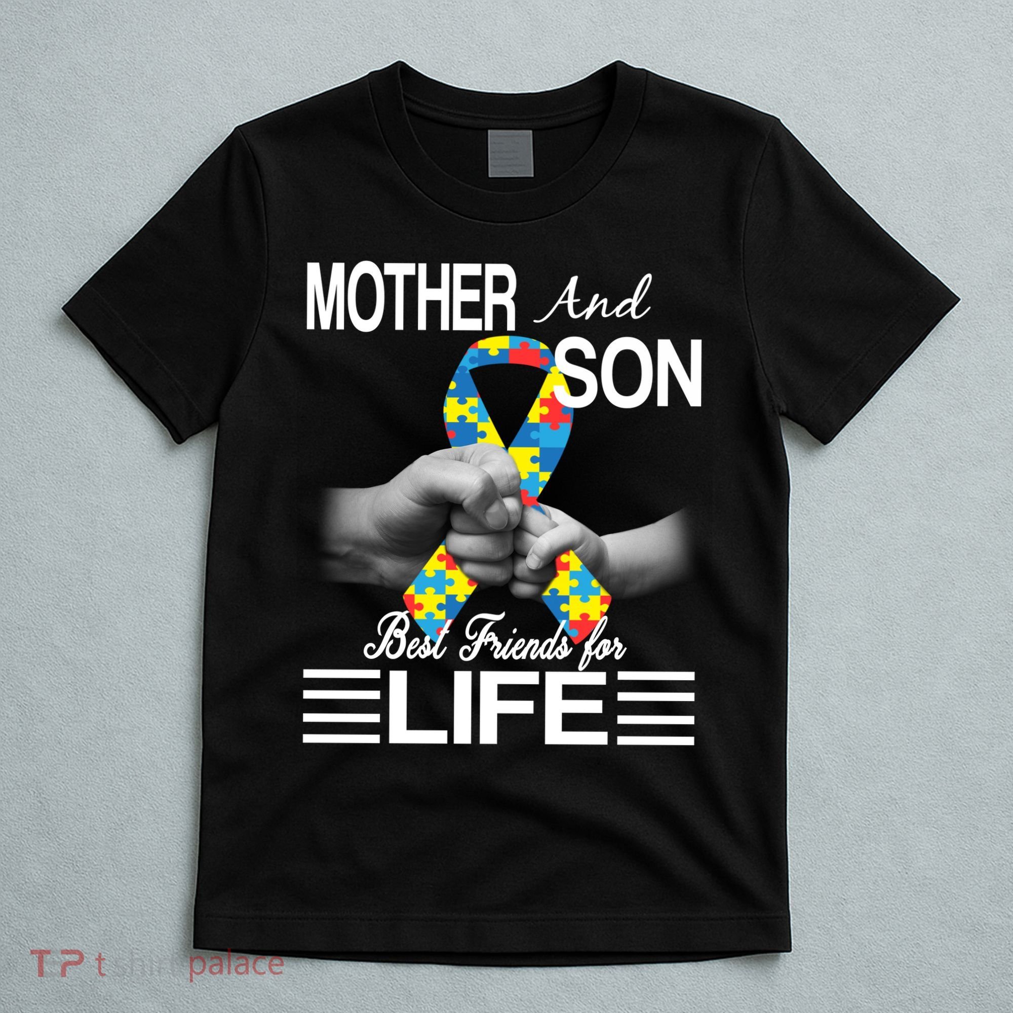 Autism Mother And Son Best Friends For Life T-Shirt