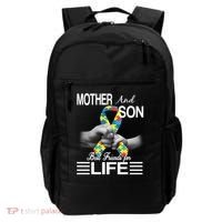 Autism Mother And Son Best Friends For Life Backpack thumb 0