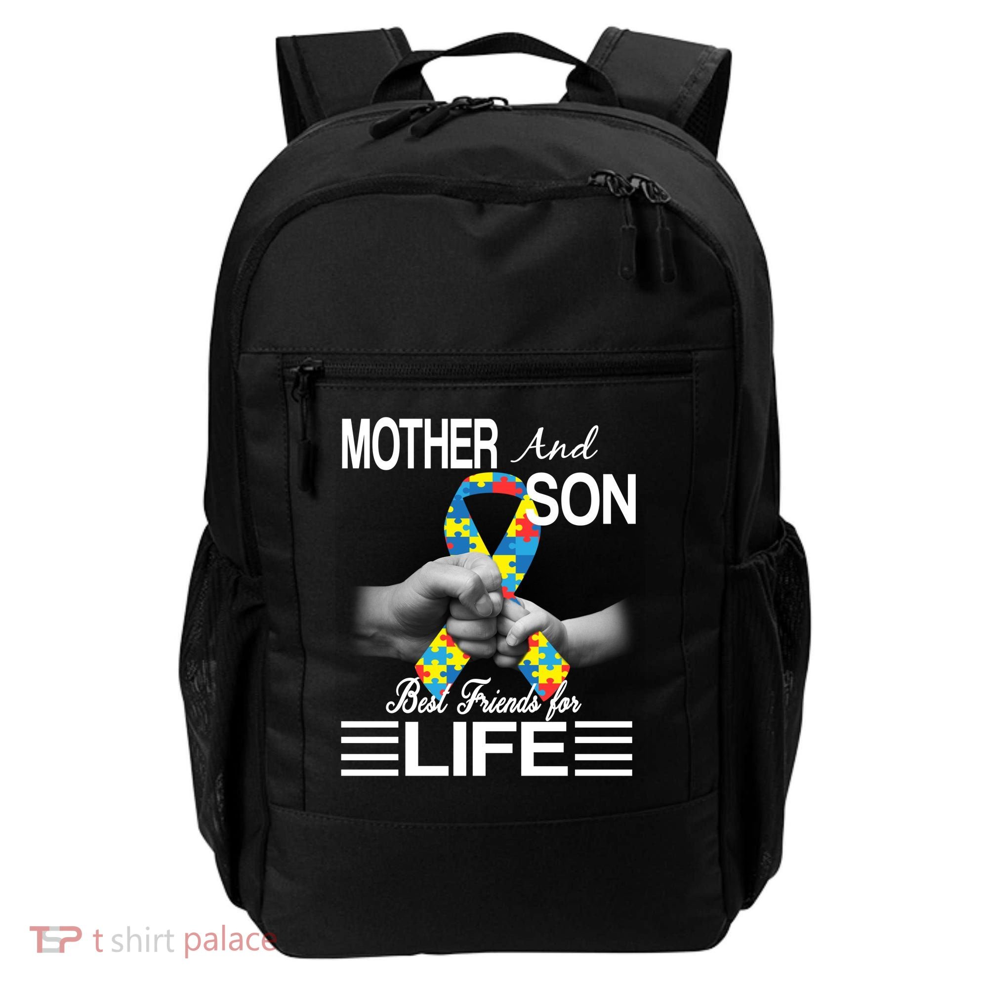 Autism Mother And Son Best Friends For Life Backpack