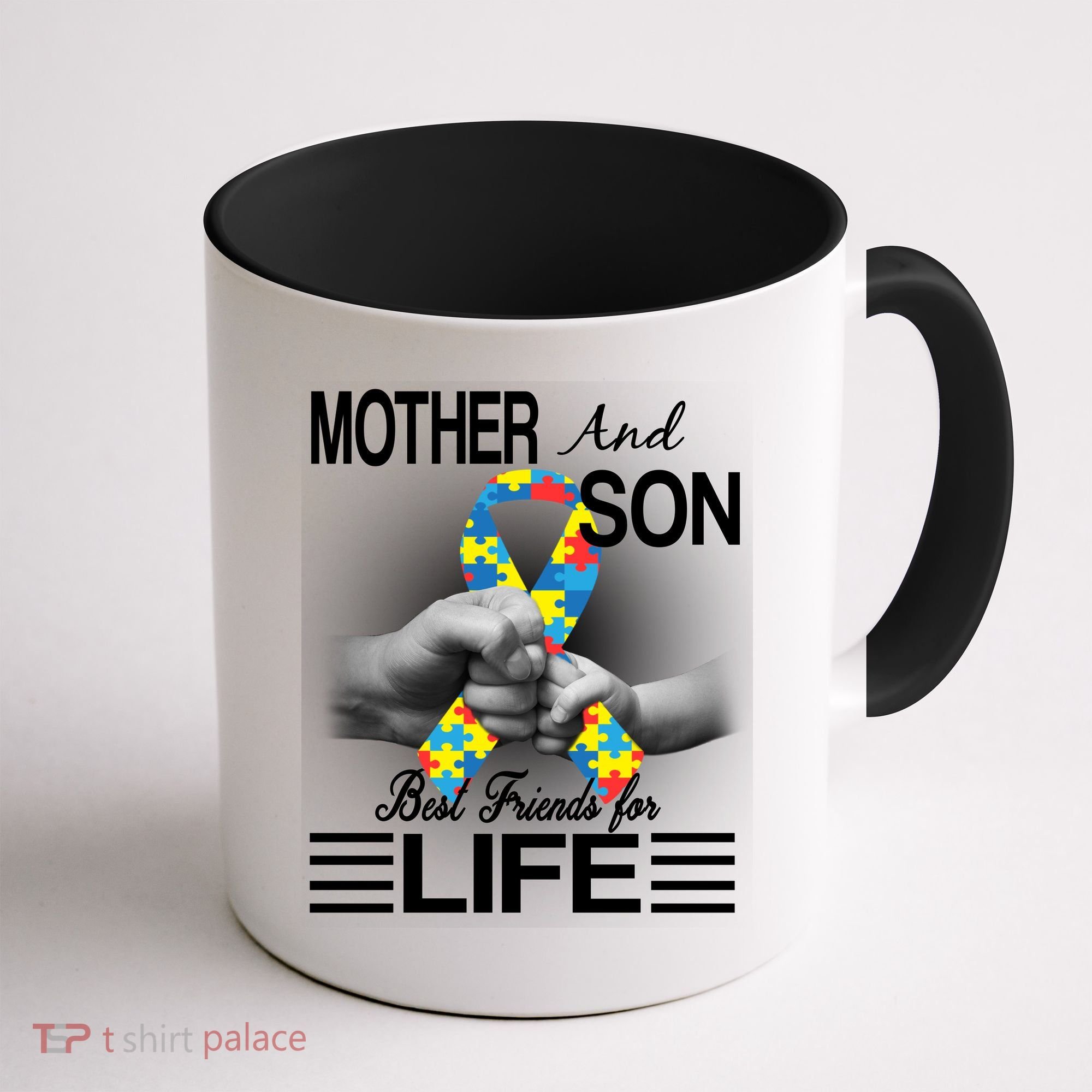 Autism Mother And Son Best Friends For Life Coffee Mug