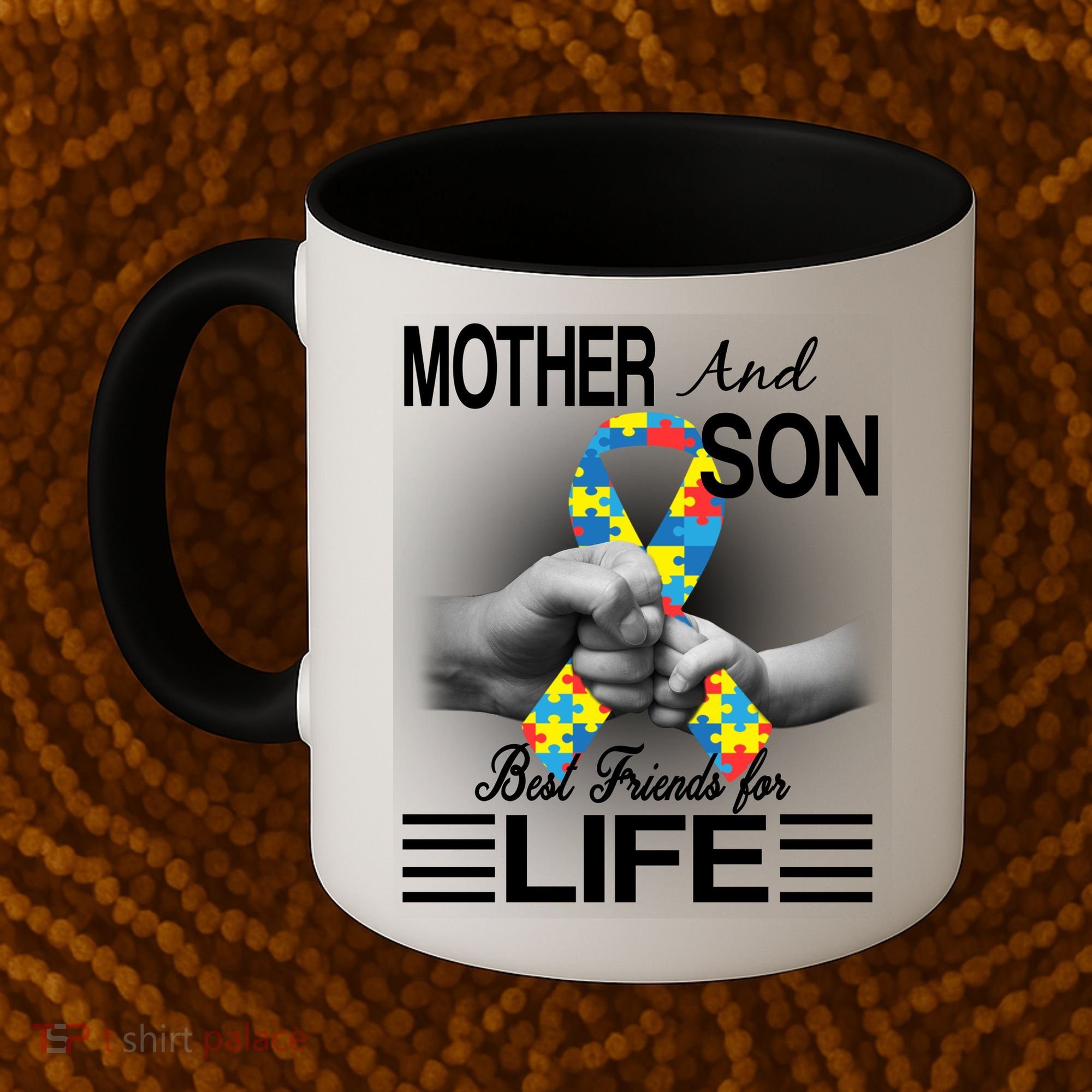 Autism Mother And Son Best Friends For Life Coffee Mug
