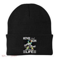 Autism Mother And Son Best Friends For Life Beanie thumb 0