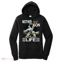 Autism Mother And Son Best Friends For Life Women's Hoodie thumb 0
