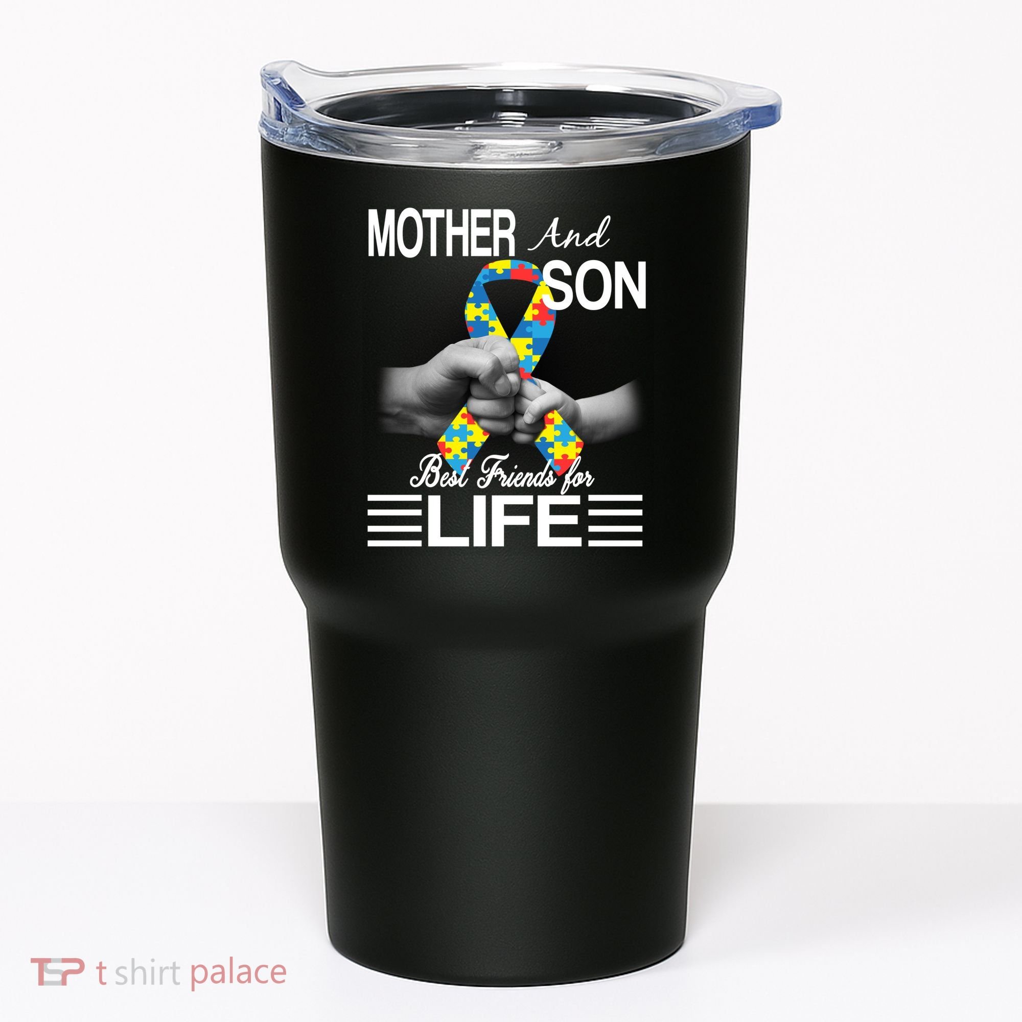 Autism Mother And Son Best Friends For Life Tumbler