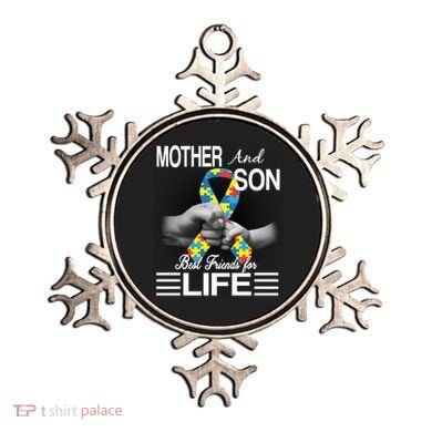 Autism Mother And Son Best Friends For Life Ornament