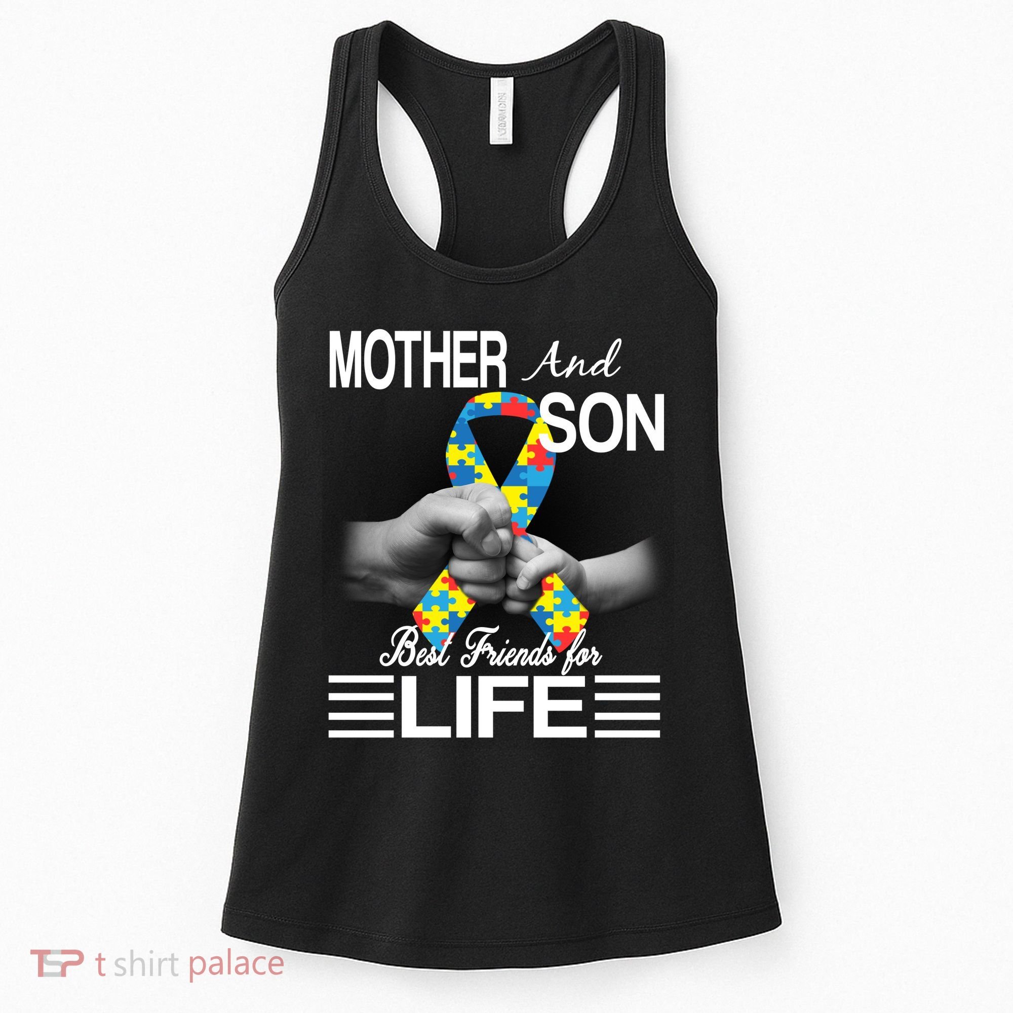 Autism Mother And Son Best Friends For Life Women's Tank Top
