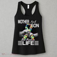 Autism Mother And Son Best Friends For Life Women's Tank Top thumb 3