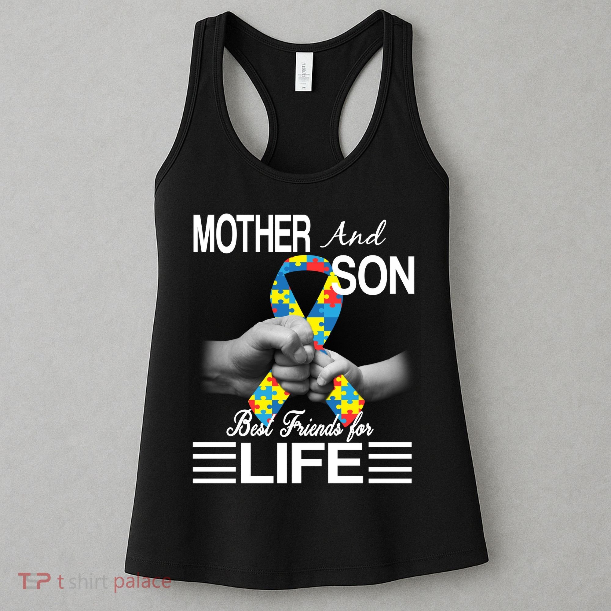Autism Mother And Son Best Friends For Life Women's Tank Top