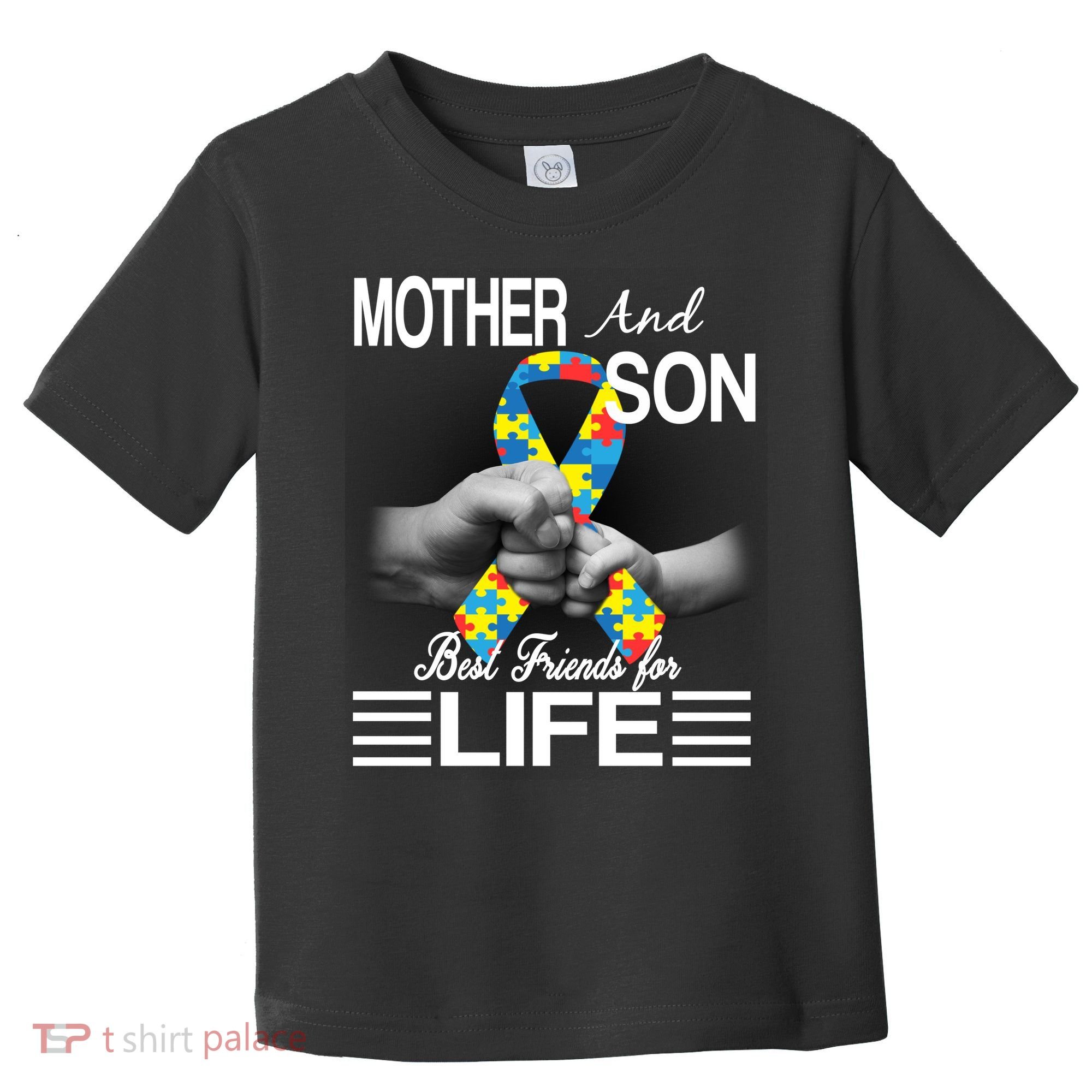 Autism Mother And Son Best Friends For Life Toddler T-Shirt