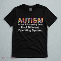 Autism Not A Processing Error It's Different Operating System T-Shirt thumb 5