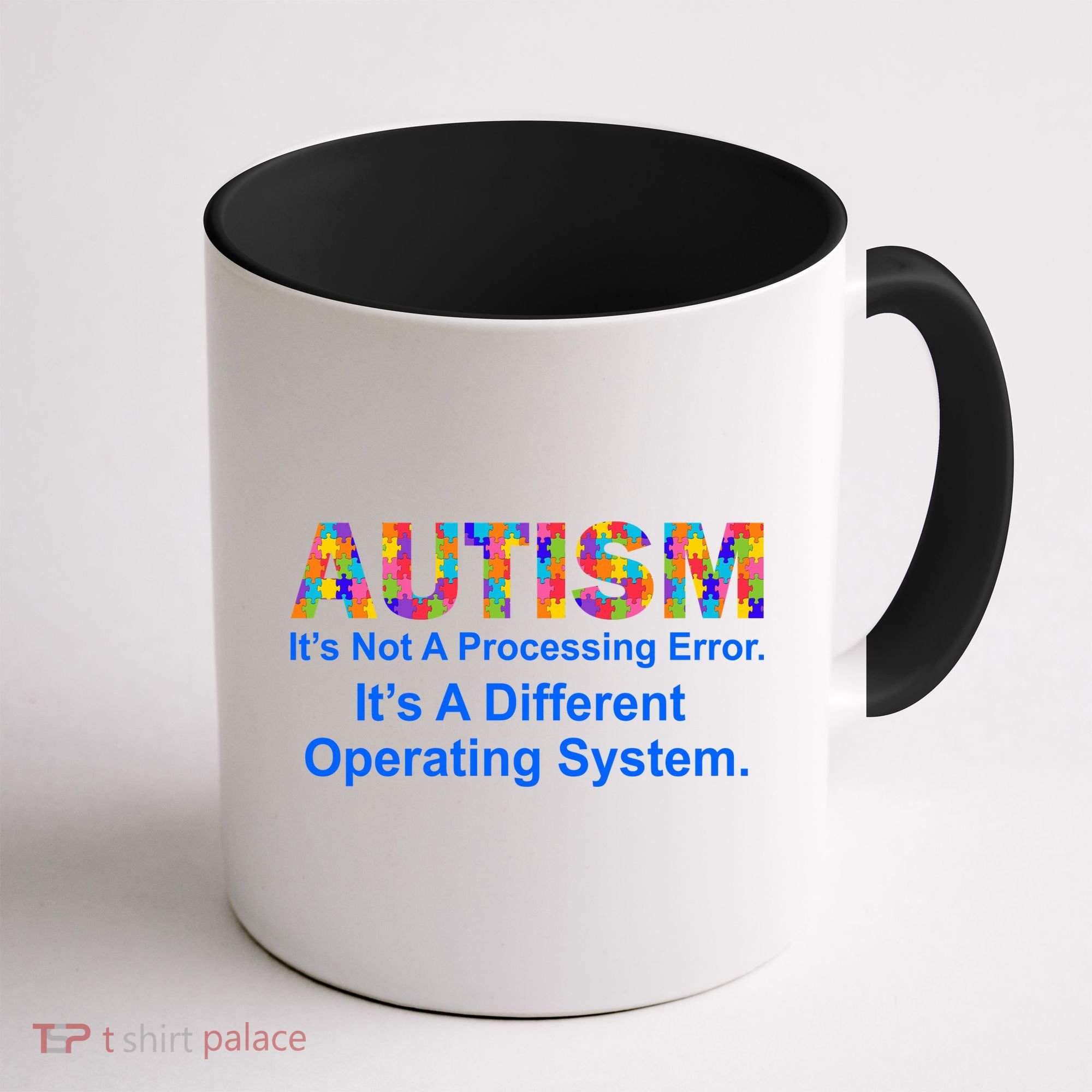 Autism Not A Processing Error It's Different Operating System Coffee Mug
