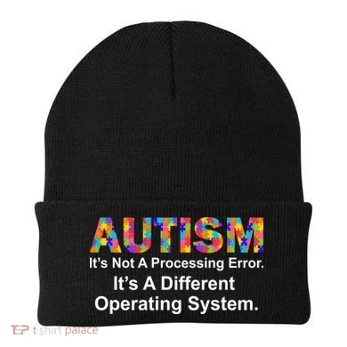 Autism Not A Processing Error It's Different Operating System Beanie
