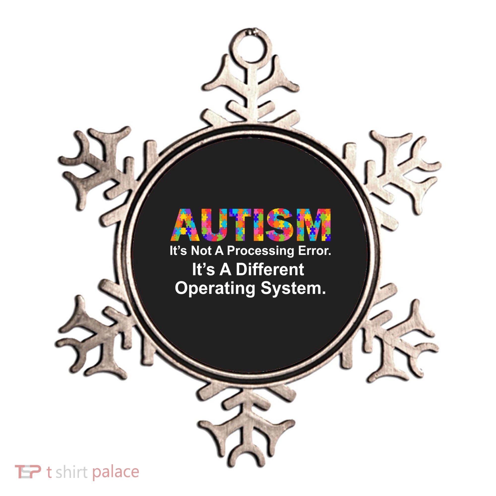 Autism Not A Processing Error It's Different Operating System Ornament