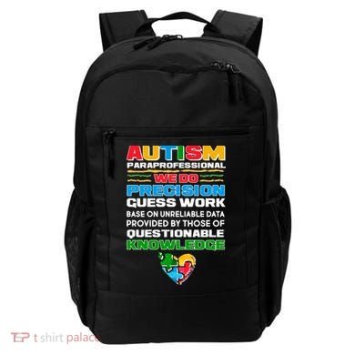 Autism Paraprofessional Backpack