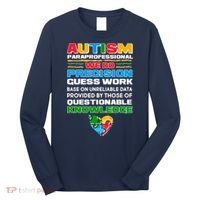 Autism Paraprofessional Long Sleeve Shirt thumb 0