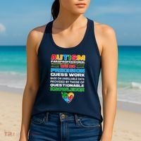 Autism Paraprofessional Women's Tank Top thumb 2