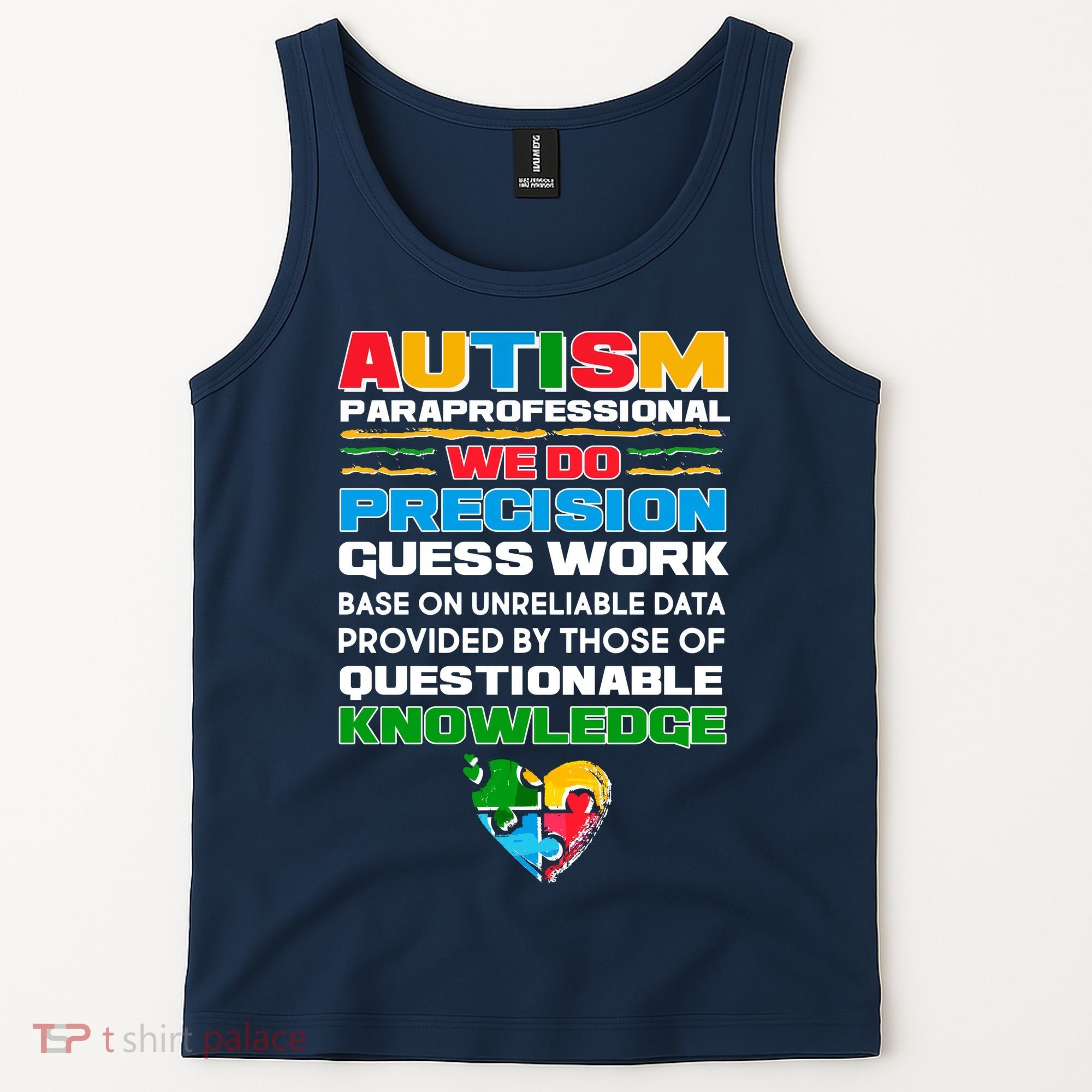 Autism Paraprofessional Tank Top