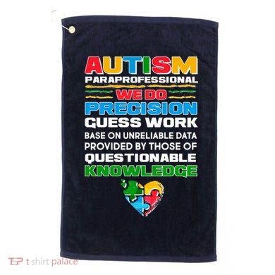 Autism Paraprofessional Golf Towel