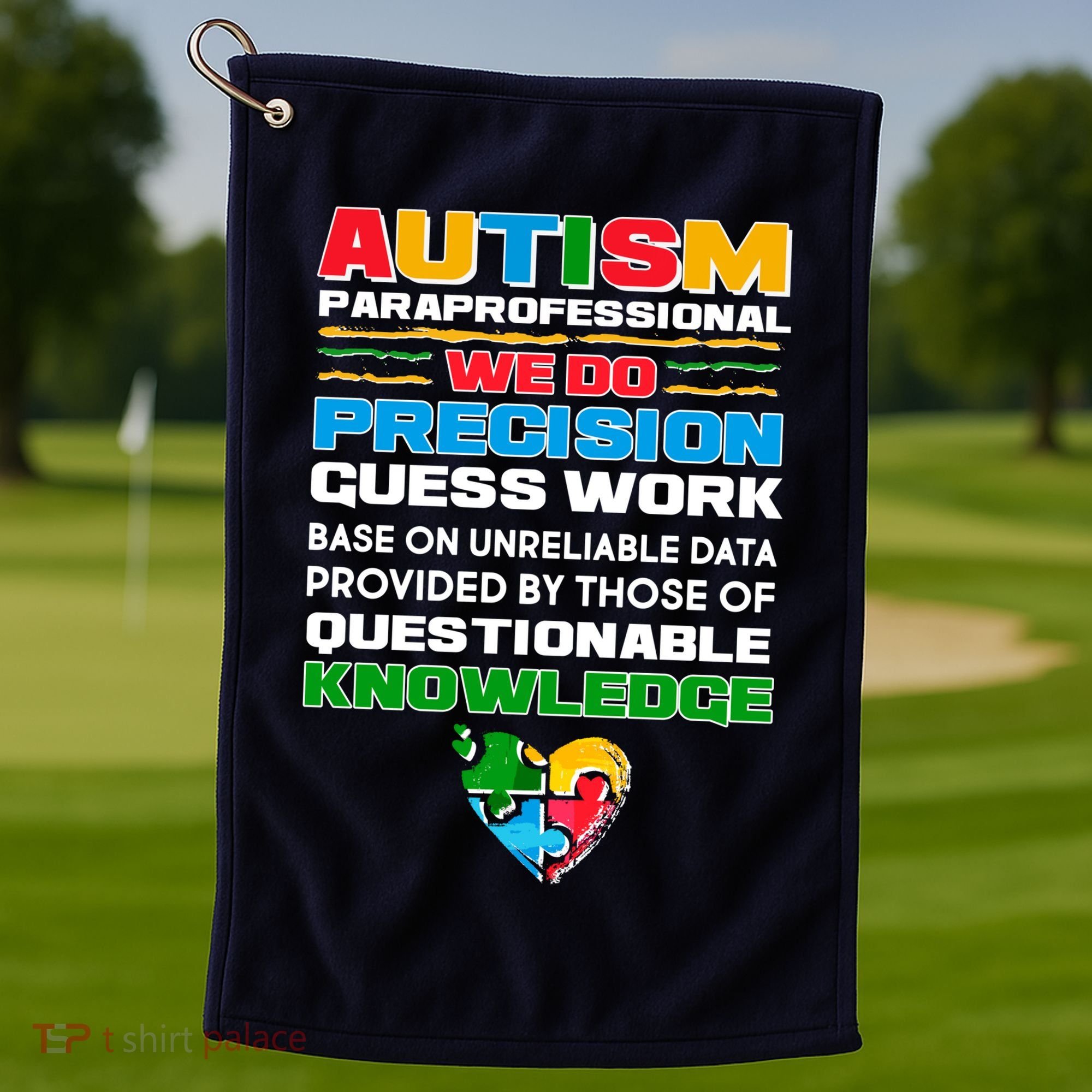 Autism Paraprofessional Golf Towel