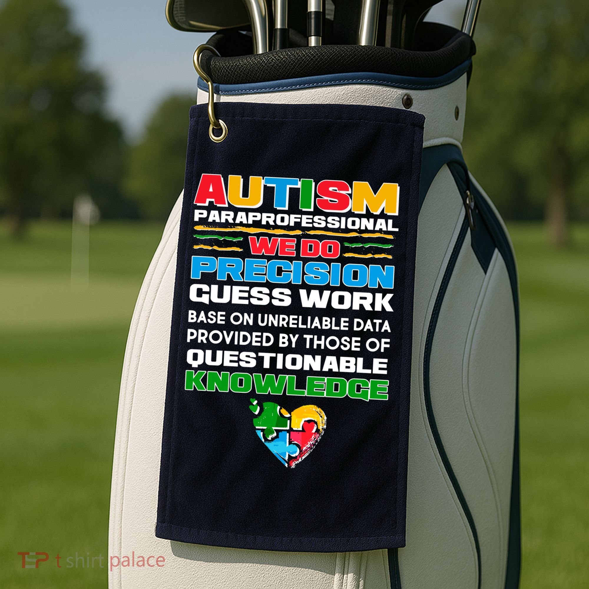 Autism Paraprofessional Golf Towel