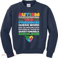 Autism Paraprofessional Kids Sweatshirt thumb 0