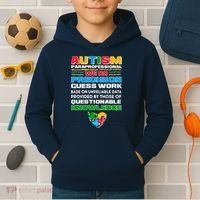 Autism Paraprofessional Kids Hoodie thumb 2