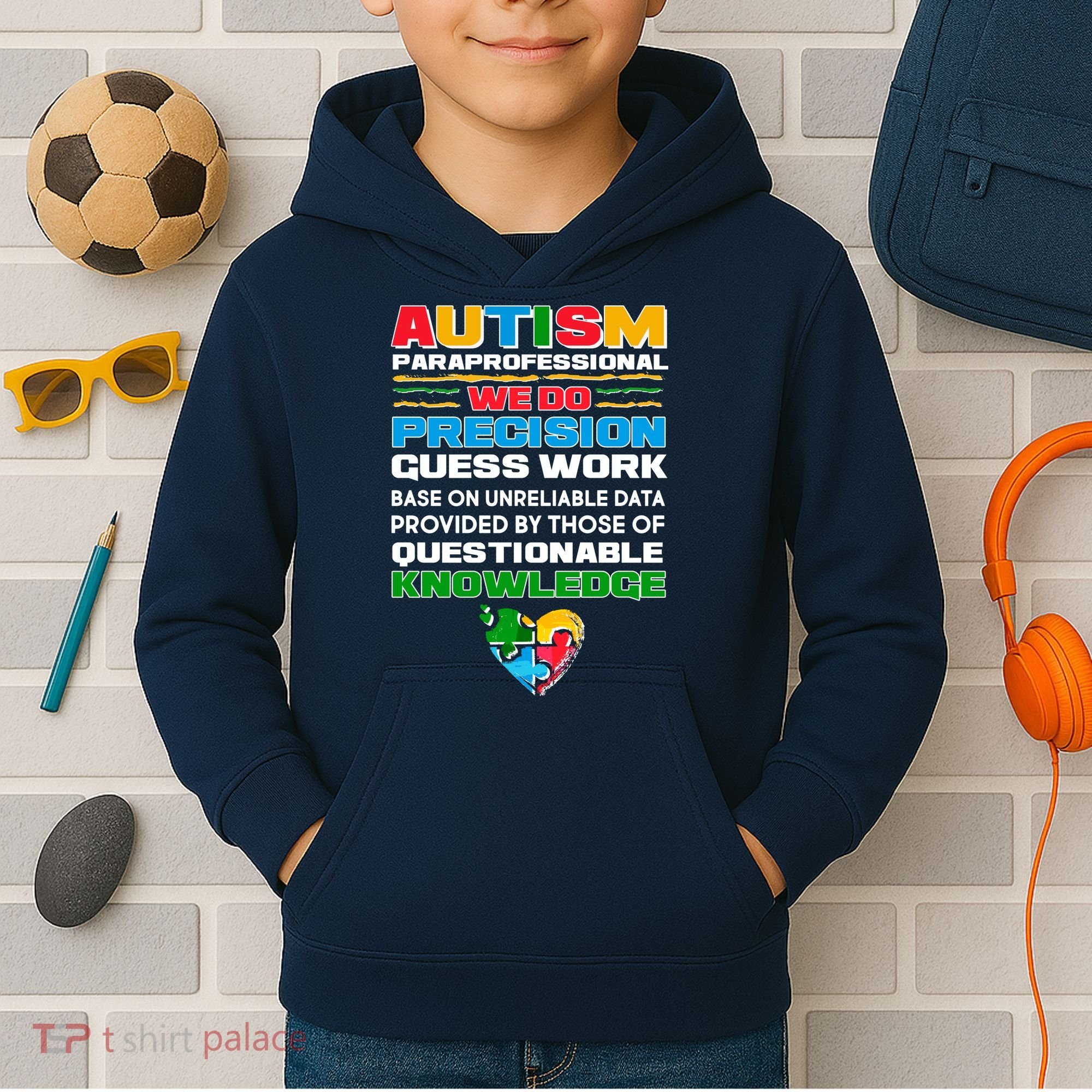 Autism Paraprofessional Kids Hoodie
