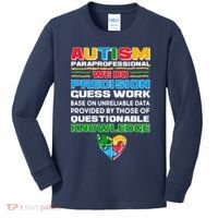 Autism Paraprofessional Kids Long Sleeve Shirt thumb 0
