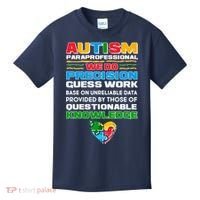 Autism Paraprofessional Kids T-Shirt thumb 0