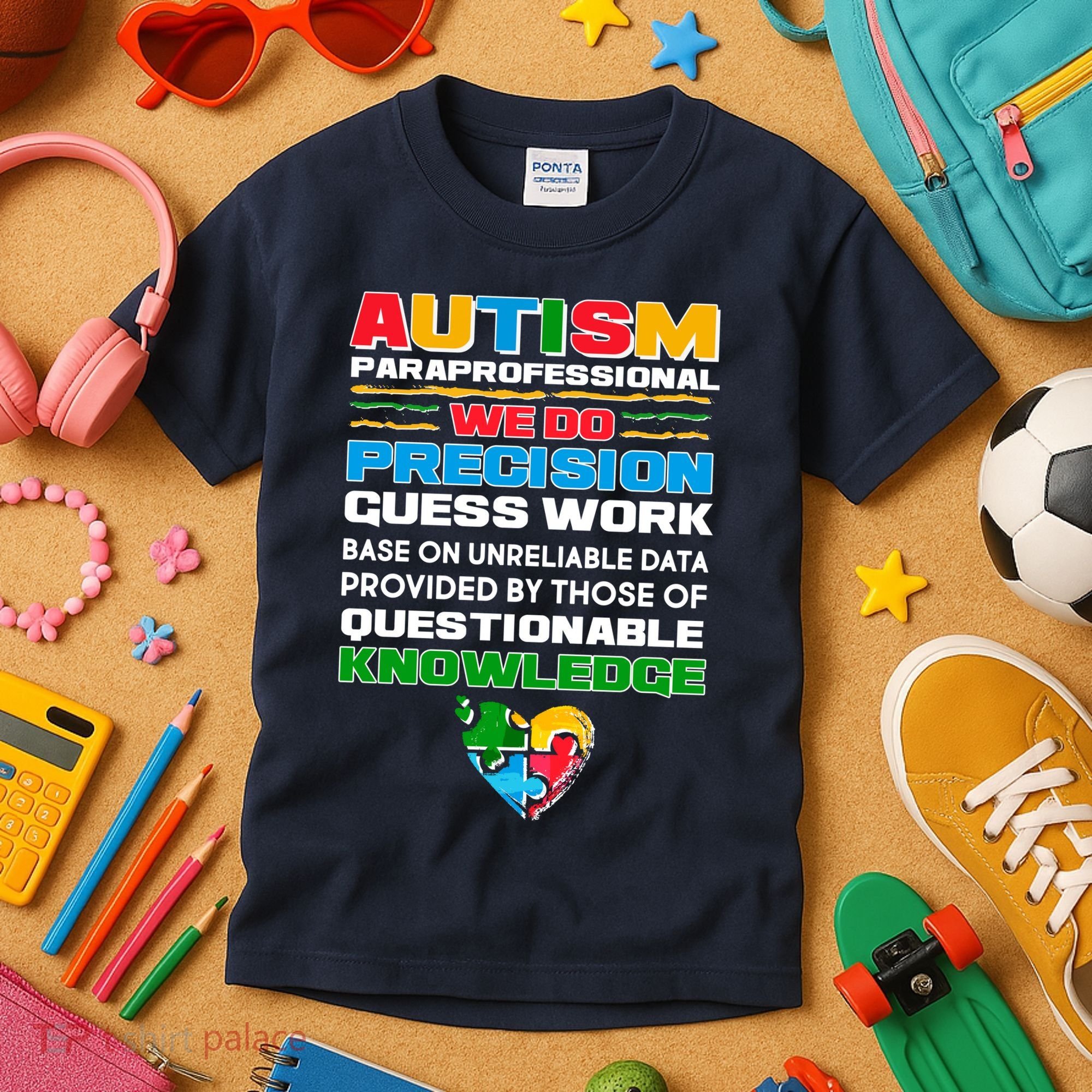 Autism Paraprofessional Kids T-Shirt