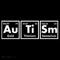 Autism Periodic Table Elements Doggie Tank thumb 4