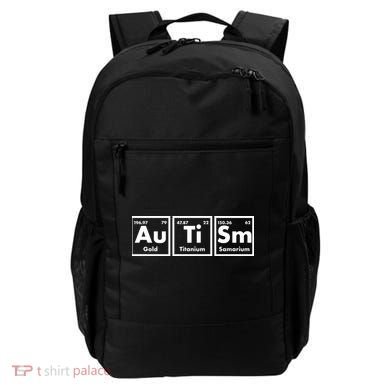 Autism Periodic Table Elements Backpack