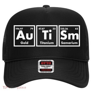 Autism Periodic Table Elements Hat
