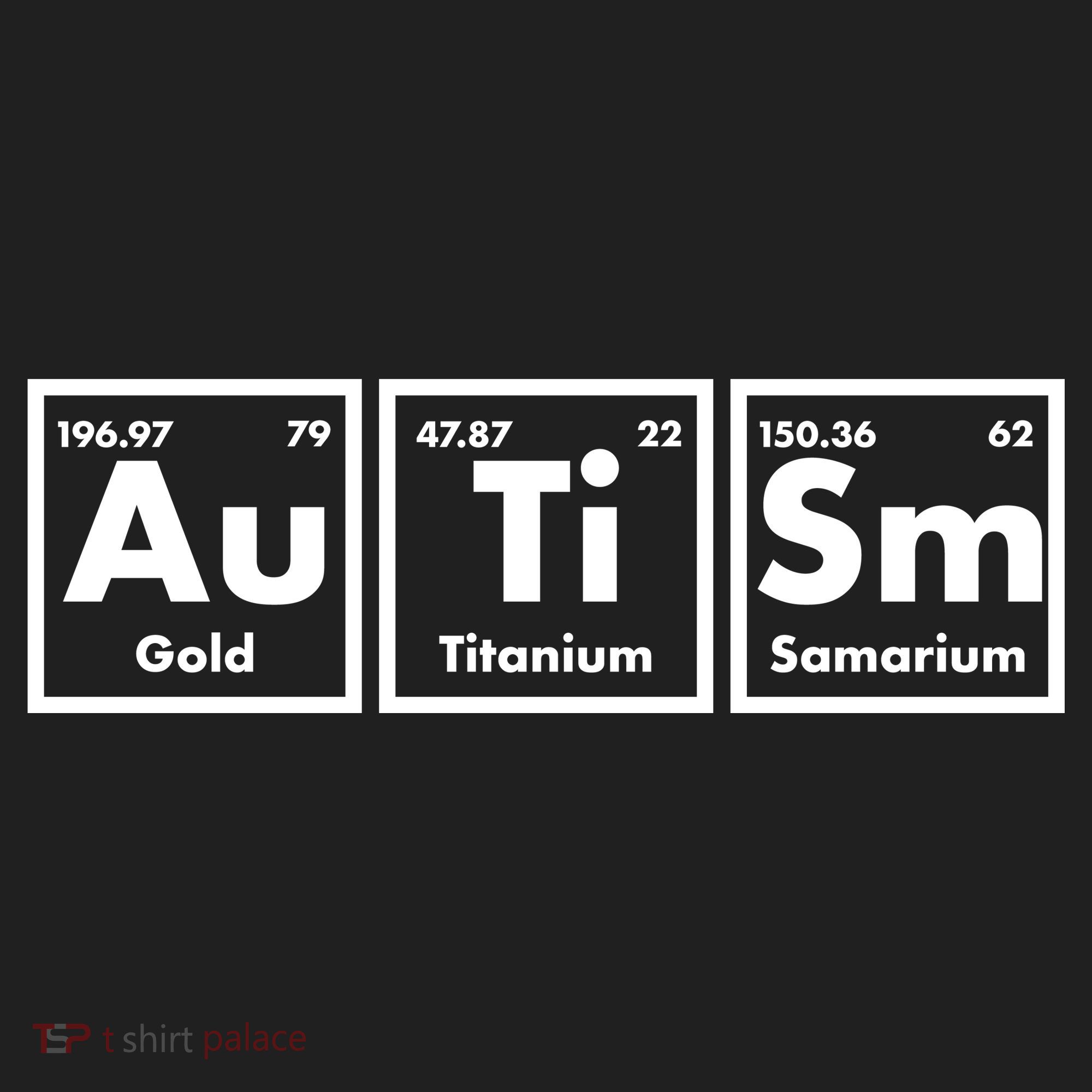 Autism Periodic Table Elements Hat