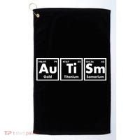 Autism Periodic Table Elements Golf Towel thumb 0