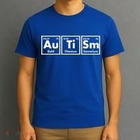 Autism Periodic Table Elements T-Shirt thumb 3