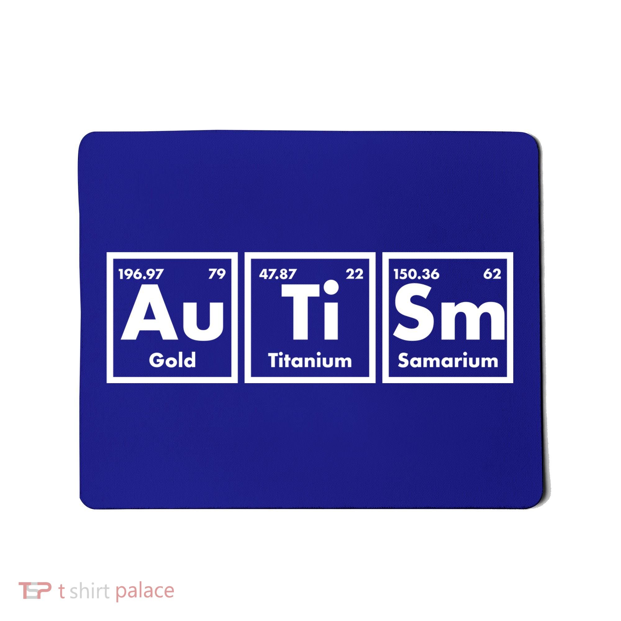 Autism Periodic Table Elements Mousepad