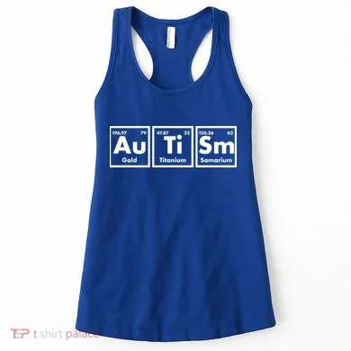 Autism Periodic Table Elements Women's Tank Top
