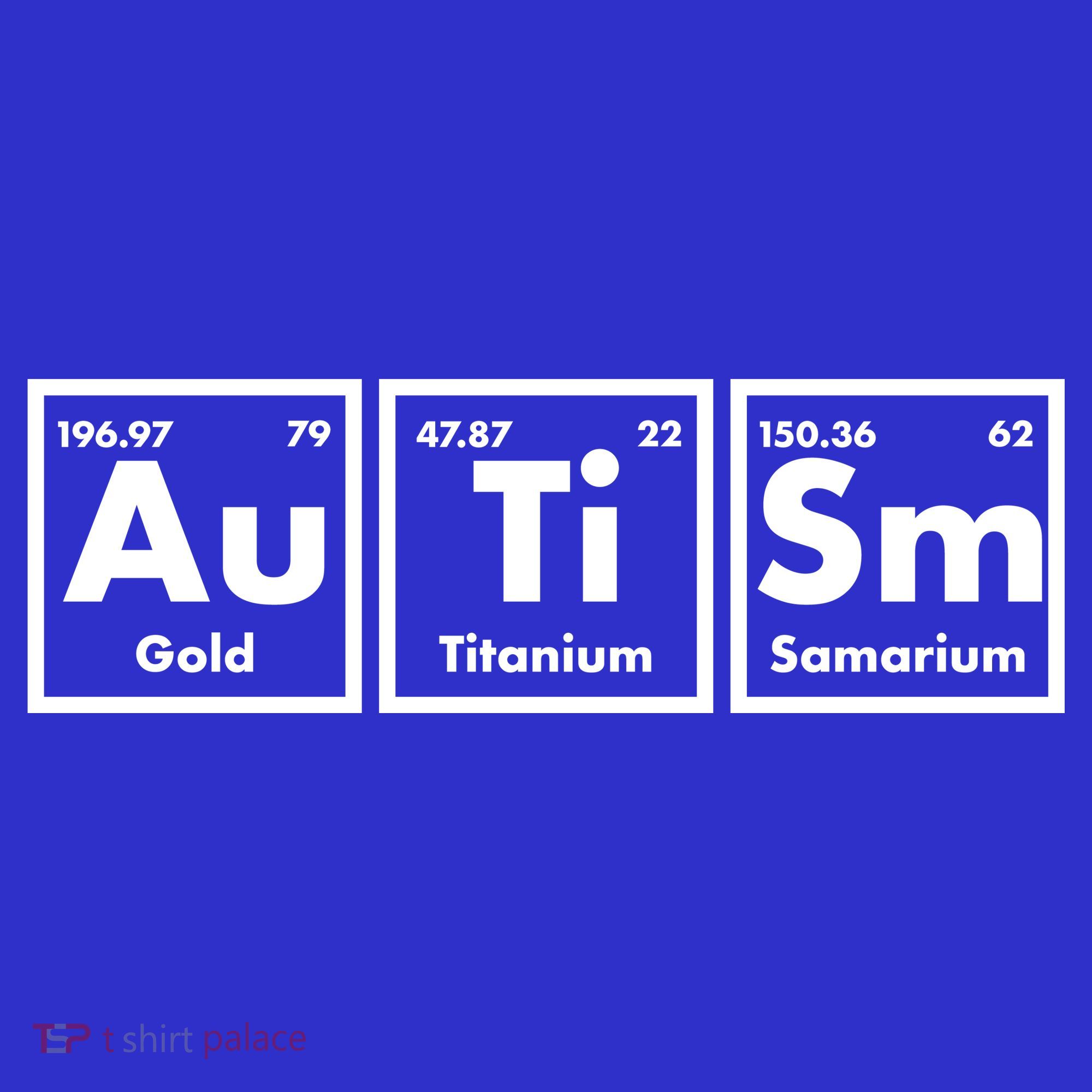 Autism Periodic Table Elements Baby Bodysuit