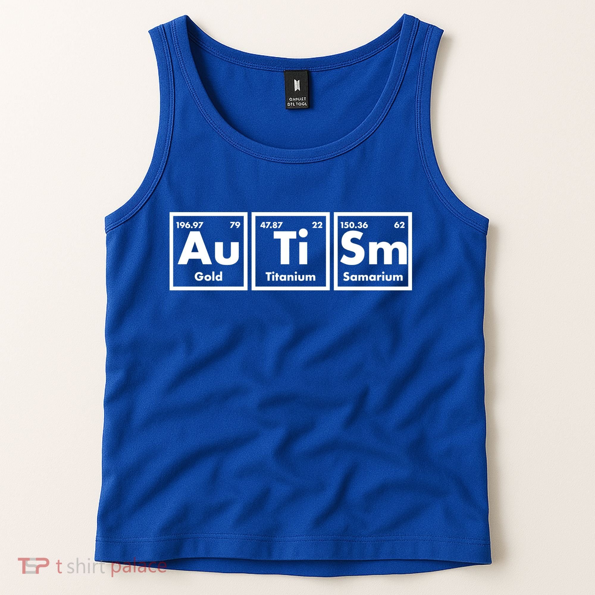 Autism Periodic Table Elements Tank Top