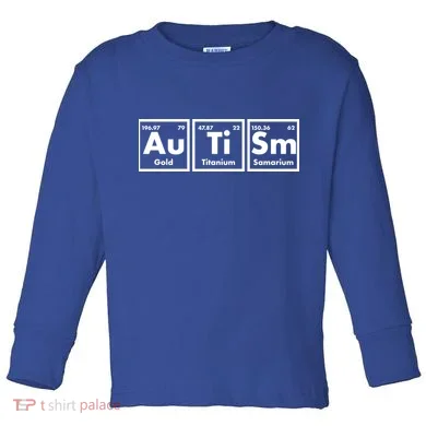 Autism Periodic Table Elements Toddler Long Sleeve