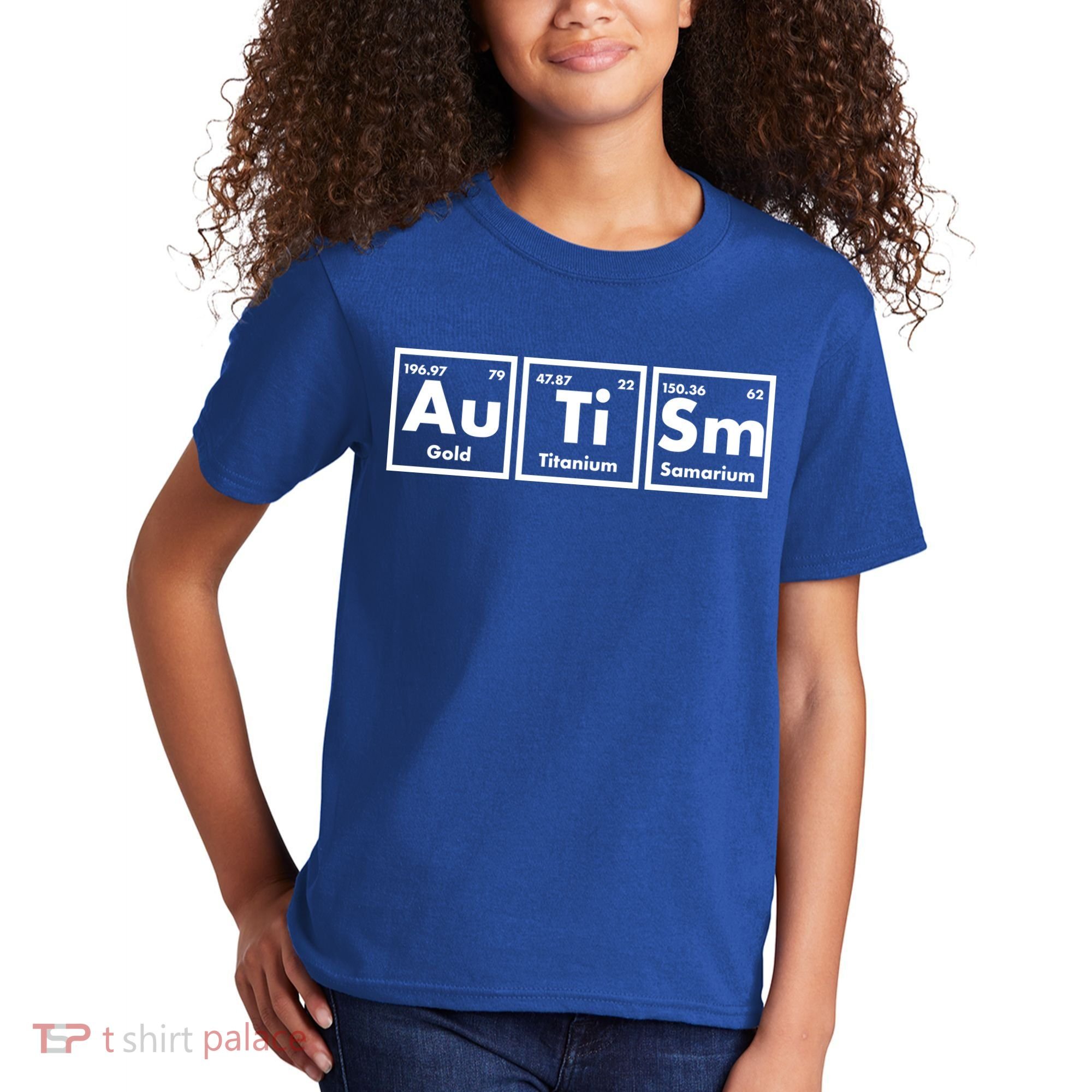 Autism Periodic Table Elements Kids T-Shirt