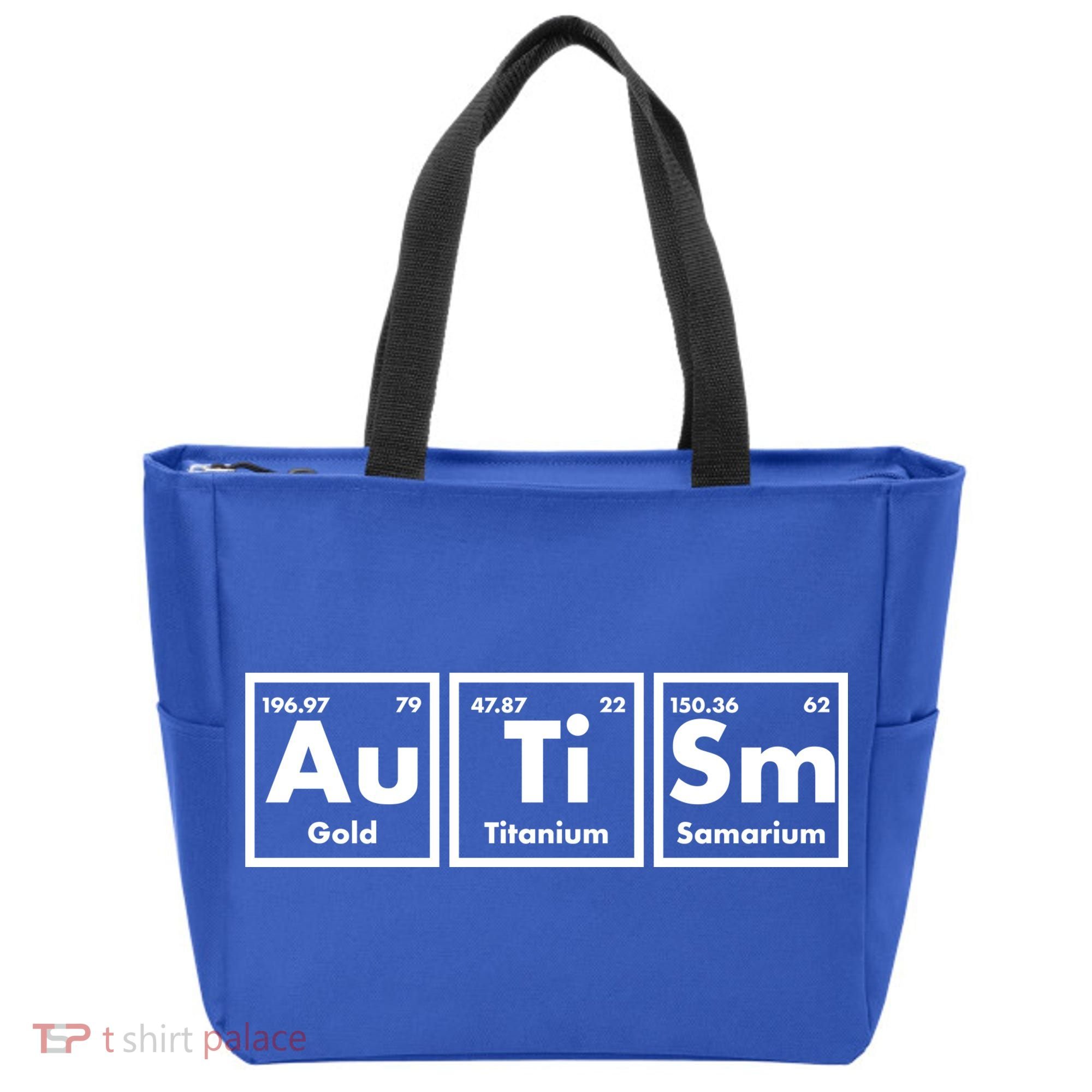 Autism Periodic Table Elements Tote Bag