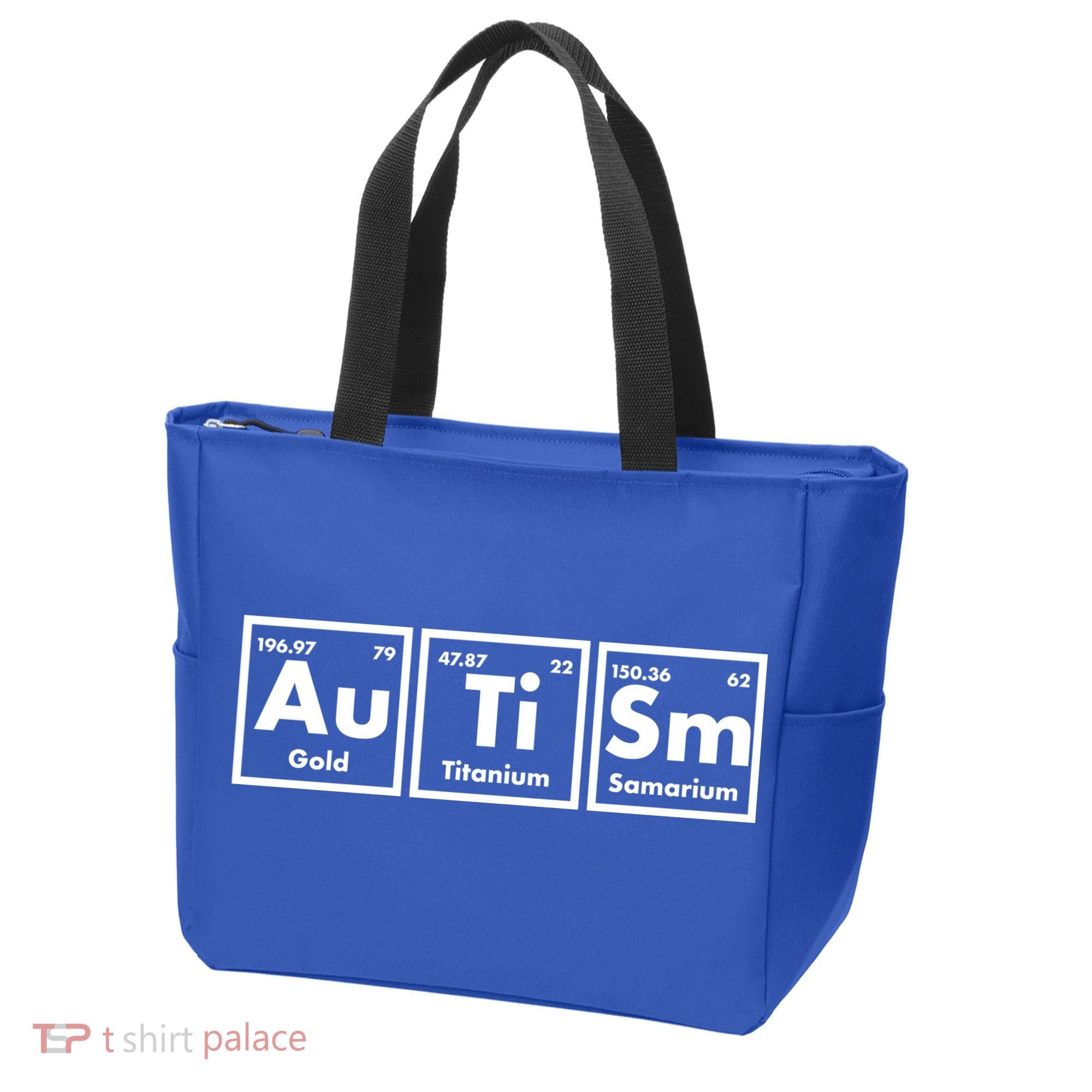 Autism Periodic Table Elements Tote Bag