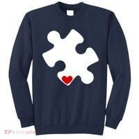 Autism Puzzle Heart Piece Sweatshirt thumb 0