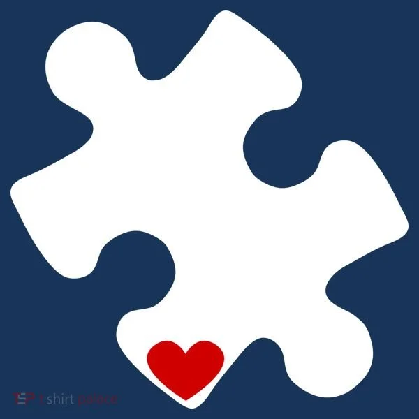 Autism Puzzle Heart Piece Women's Long Sleeve Shirt
