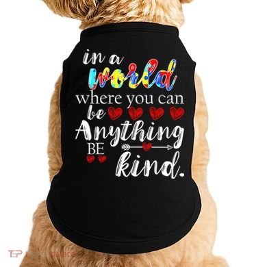 Autism Quote World Where You Can Be Anything Doggie Tank