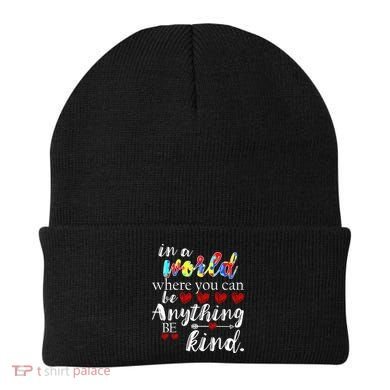 Autism Quote World Where You Can Be Anything Beanie