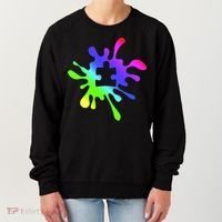 Autism Rainbow Puzzle Splatter  Women's Sweatshirt thumb 0