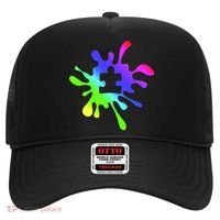 Autism Rainbow Puzzle Splatter  Hat thumb 0